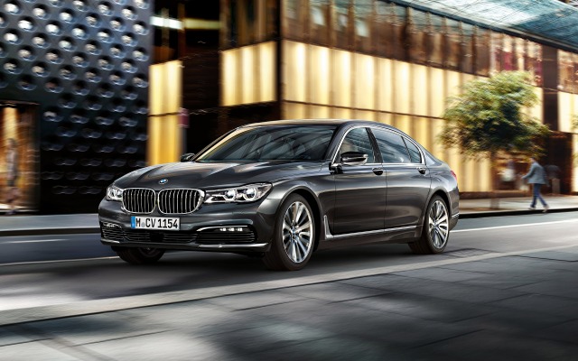 BMW 7 Series Sedan 2015. Desktop wallpaper