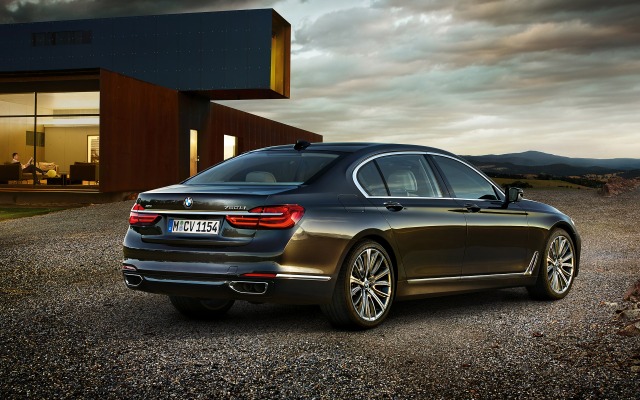 BMW 7 Series Sedan 2015. Desktop wallpaper