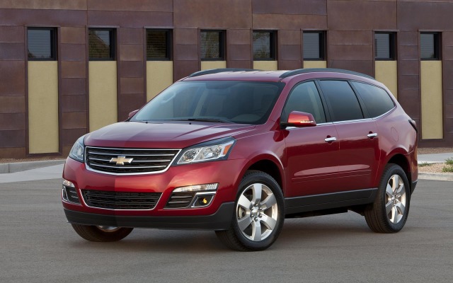 Chevrolet Traverse 2016. Desktop wallpaper