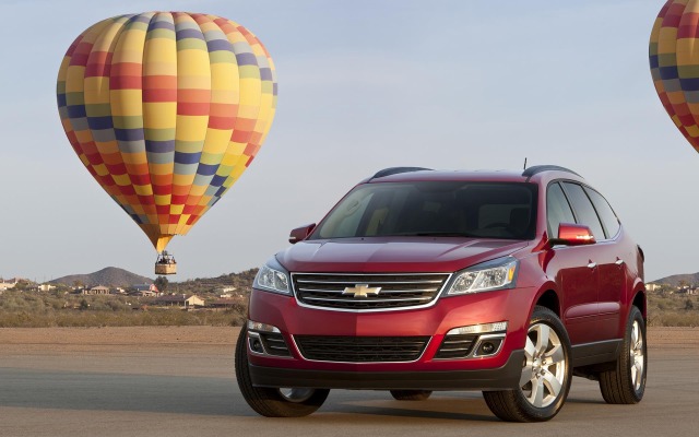 Chevrolet Traverse 2016. Desktop wallpaper