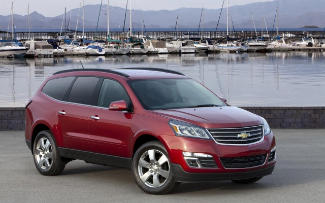 Chevrolet Traverse 2016. Desktop wallpaper