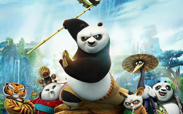 Kung Fu Panda 3. Desktop wallpaper