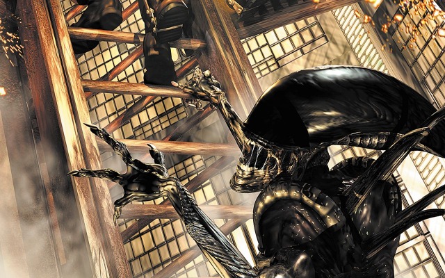 Aliens Vs. Predator 2. Desktop wallpaper