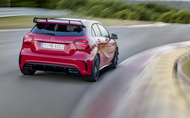 Mercedes-AMG A 45 2016. Desktop wallpaper