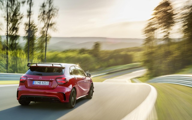 Mercedes-AMG A 45 2016. Desktop wallpaper