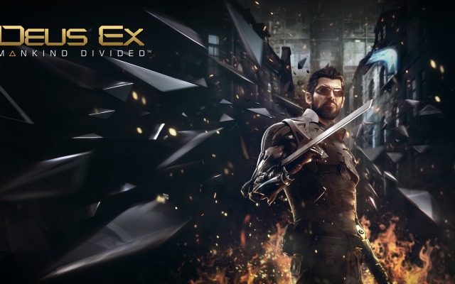 Deus Ex: Mankind Divided. Desktop wallpaper