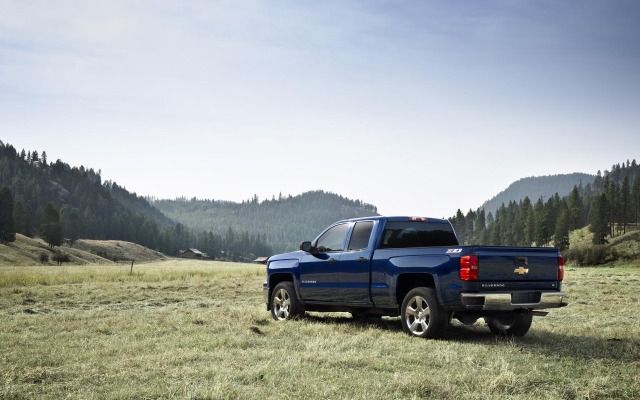 Chevrolet Silverado 2014. Desktop wallpaper