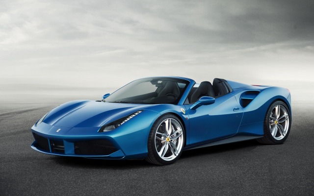 Ferrari 488 Spider 2016. Desktop wallpaper