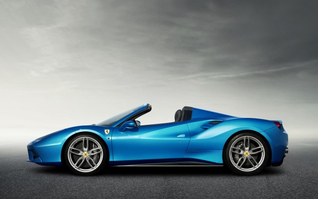 Ferrari 488 Spider 2016. Desktop wallpaper