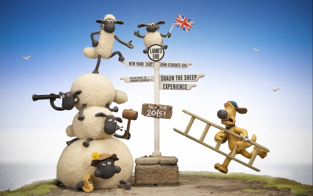 Shaun the Sheep Movie. Desktop wallpaper