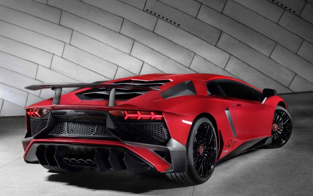 Lamborghini Aventador LP 750-4 Superveloce 2016. Desktop wallpaper