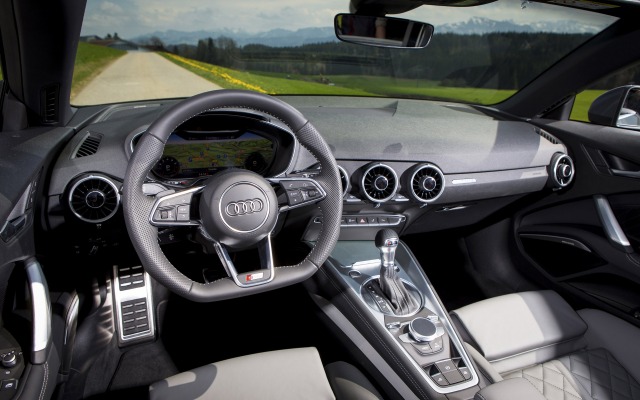 Audi TT S Roadster ABT 2015. Desktop wallpaper