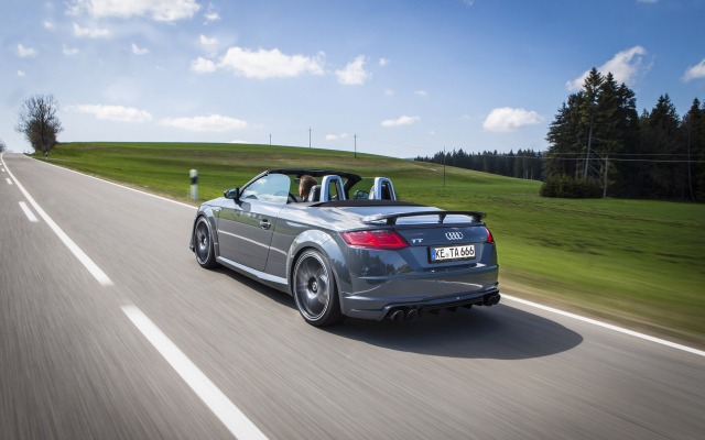 Audi TT S Roadster ABT 2015. Desktop wallpaper