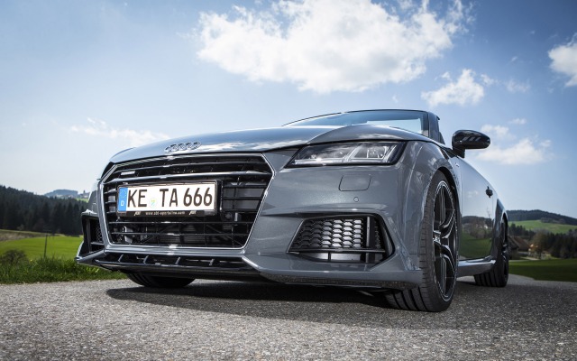 Audi TT S Roadster ABT 2015. Desktop wallpaper