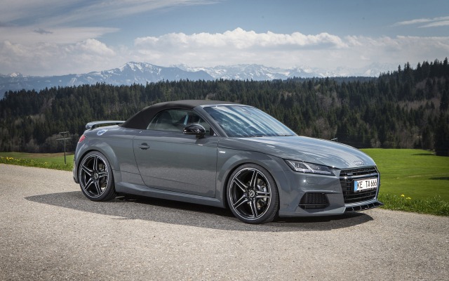 Audi TT S Roadster ABT 2015. Desktop wallpaper