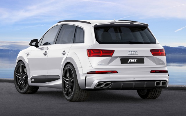 Audi Q7 ABT 2015. Desktop wallpaper