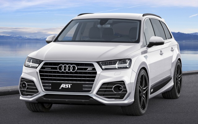 Audi Q7 ABT 2015. Desktop wallpaper