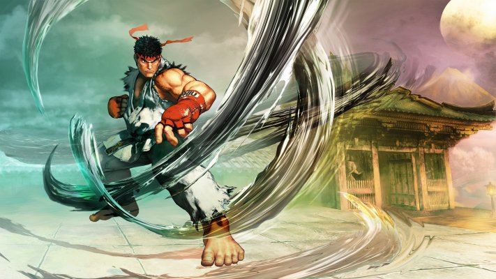 Ryu. Desktop wallpaper