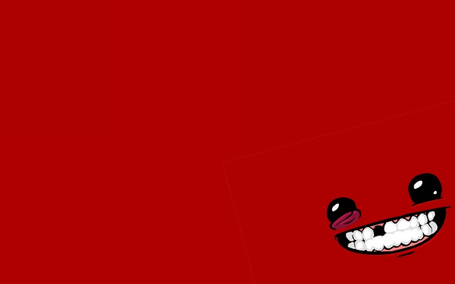 Super Meat Boy. Desktop wallpaper