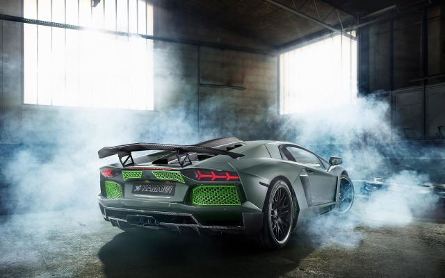 Lamborghini Aventador Limited Hamann 2015. Desktop wallpaper