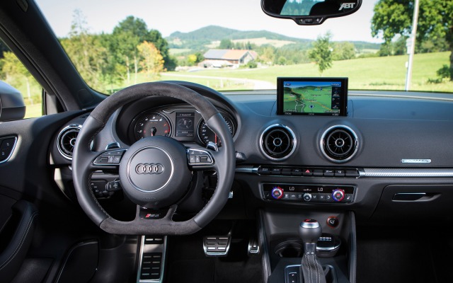 Audi RS 3 ABT 2015. Desktop wallpaper