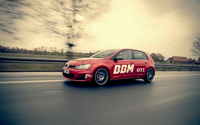 Volkswagen Golf VII GTI Plus BBM Motorsport 2015. Desktop wallpaper