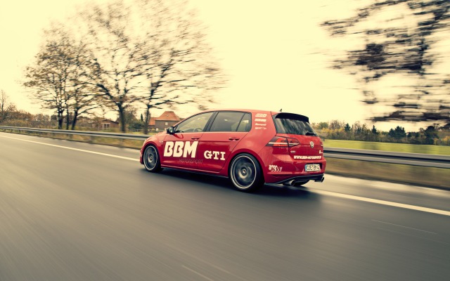 Volkswagen Golf VII GTI Plus BBM Motorsport 2015. Desktop wallpaper