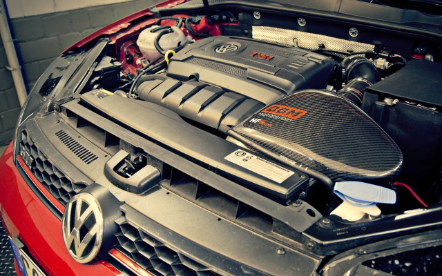 Volkswagen Golf VII GTI Plus BBM Motorsport 2015. Desktop wallpaper