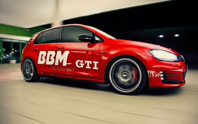 Volkswagen Golf VII GTI Plus BBM Motorsport 2015. Desktop wallpaper