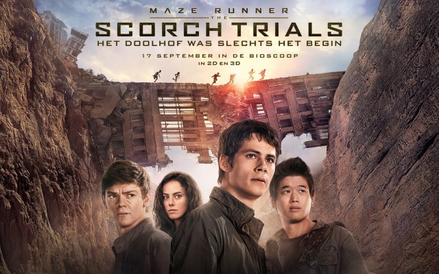 Maze Runner: The Scorch Trials. Desktop wallpaper