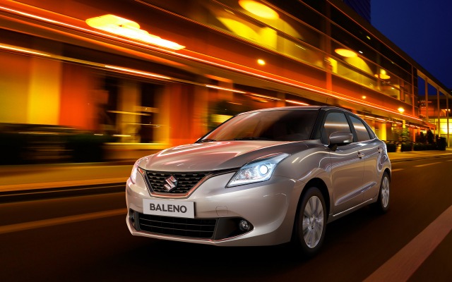 Suzuki Baleno 2016. Desktop wallpaper