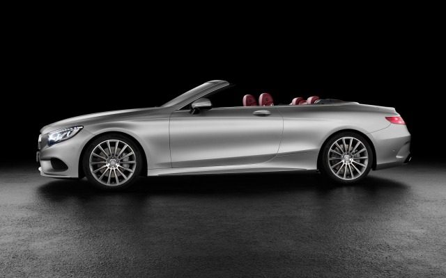 Mercedes-Benz S-Class Cabriolet 2017. Desktop wallpaper