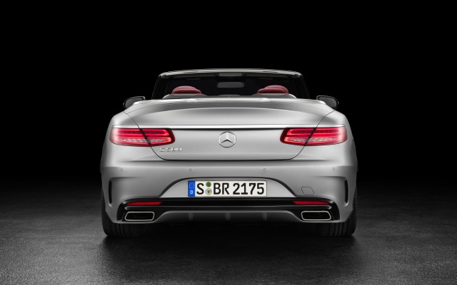 Mercedes-Benz S-Class Cabriolet 2017. Desktop wallpaper