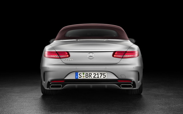 Mercedes-Benz S-Class Cabriolet 2017. Desktop wallpaper