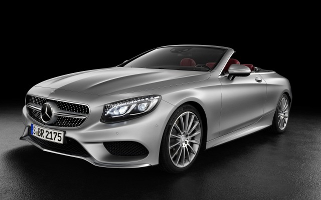 Mercedes-Benz S-Class Cabriolet 2017. Desktop wallpaper