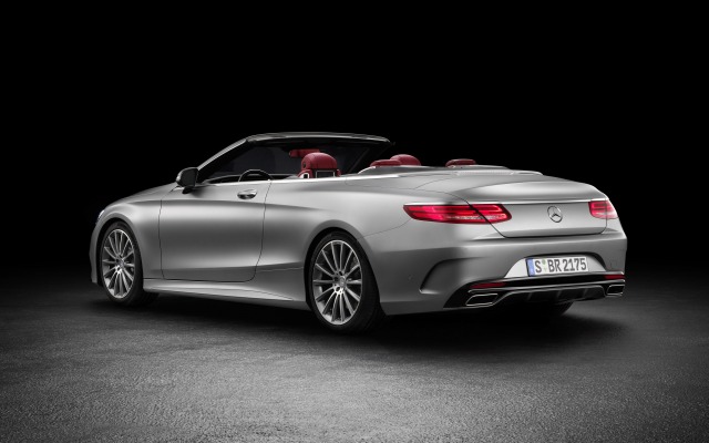 Mercedes-Benz S-Class Cabriolet 2017. Desktop wallpaper