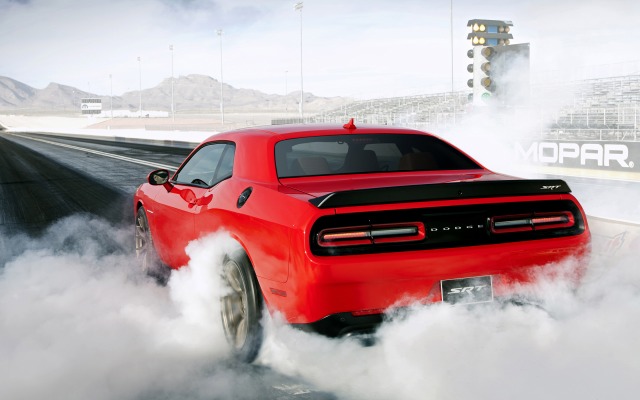 Dodge Challenger SRT Hellcat 2016. Desktop wallpaper