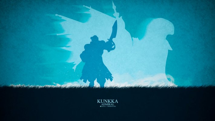 Kunkka. Desktop wallpaper