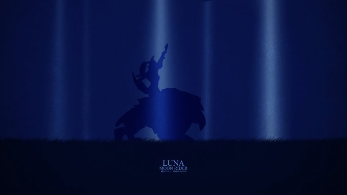 Luna. Desktop wallpaper