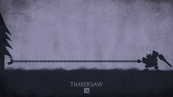 Timbersaw. Desktop wallpaper