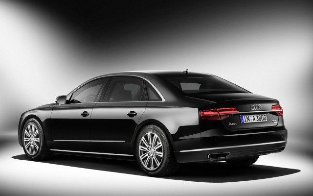 Audi A8 L Security 2016. Desktop wallpaper