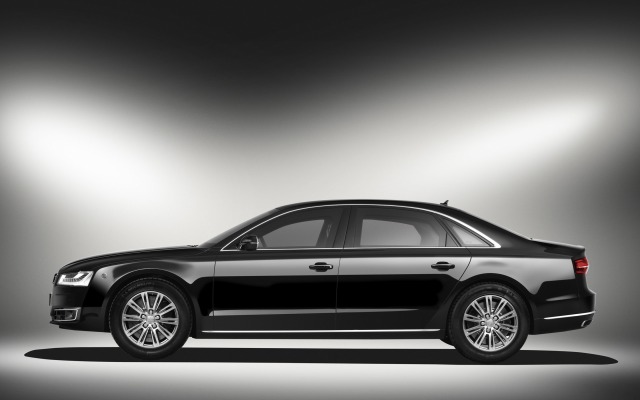 Audi A8 L Security 2016. Desktop wallpaper