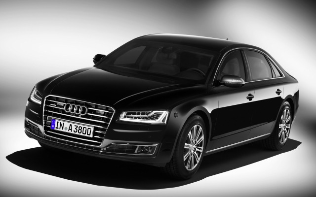 Audi A8 L Security 2016. Desktop wallpaper