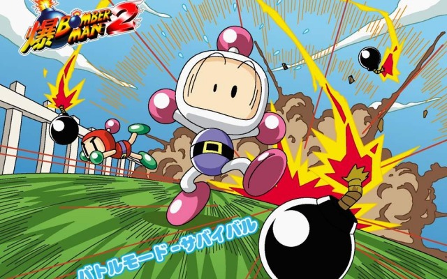 Bomberman. Desktop wallpaper