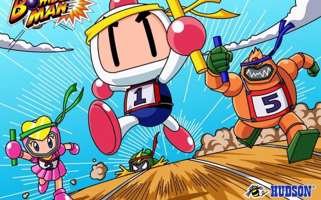 Bomberman. Desktop wallpaper