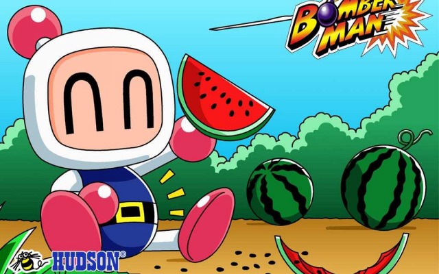 Bomberman. Desktop wallpaper