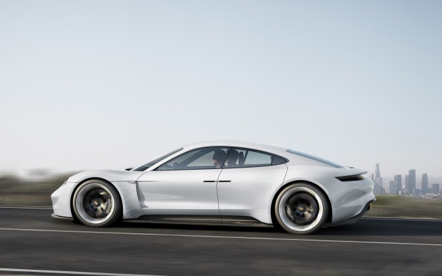 Porsche Mission E Concept 2015. Desktop wallpaper
