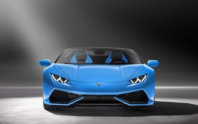 Lamborghini Huracán LP 610-4 Spyder 2016. Desktop wallpaper