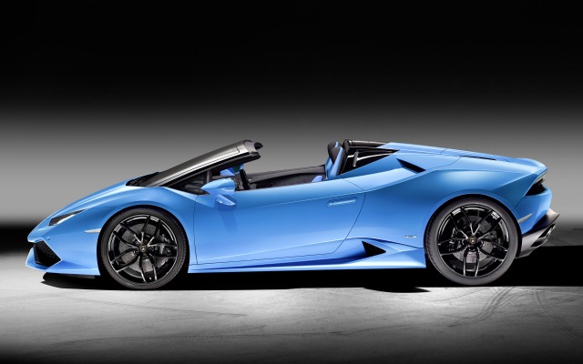 Lamborghini Huracán LP 610-4 Spyder 2016. Desktop wallpaper