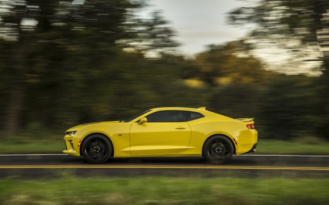 Chevrolet Camaro SS Coupe 2016. Desktop wallpaper